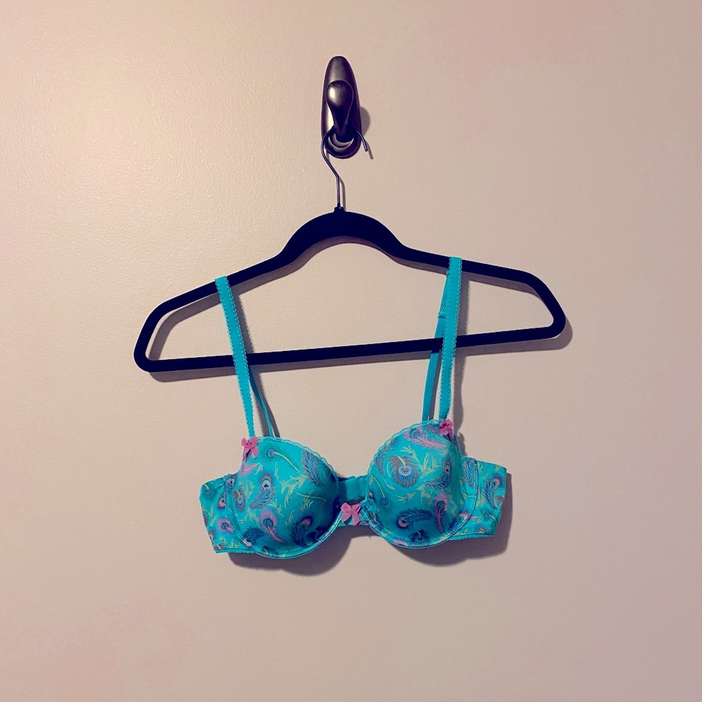 Aerie Ella Bra in Peacock